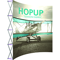 4ft x 4ft Orbus Extra Tall HopUp Exhibit Graphic and Hardware