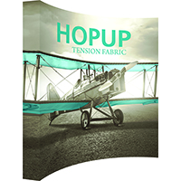 10ft x 10ft or 4x4ft Extra Tall HopUp Display with Hardware