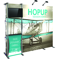 10' HopUp Accessory Frame and Wall Kit 03
