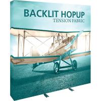 Orbus Hopup 7.5ft Backlit Straight Tension Fabric Display