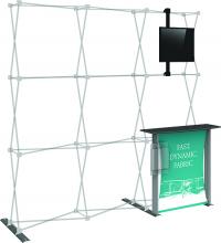 HopUp 8ft Back Wall and Accessory Frame Kit 2