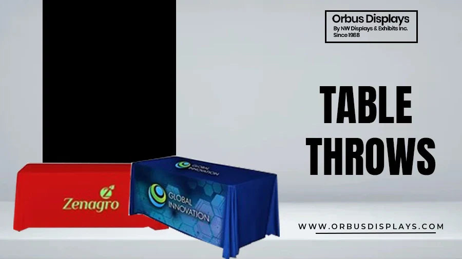 Why Table Throws Are the Secret Weapon for Trade Show Branding