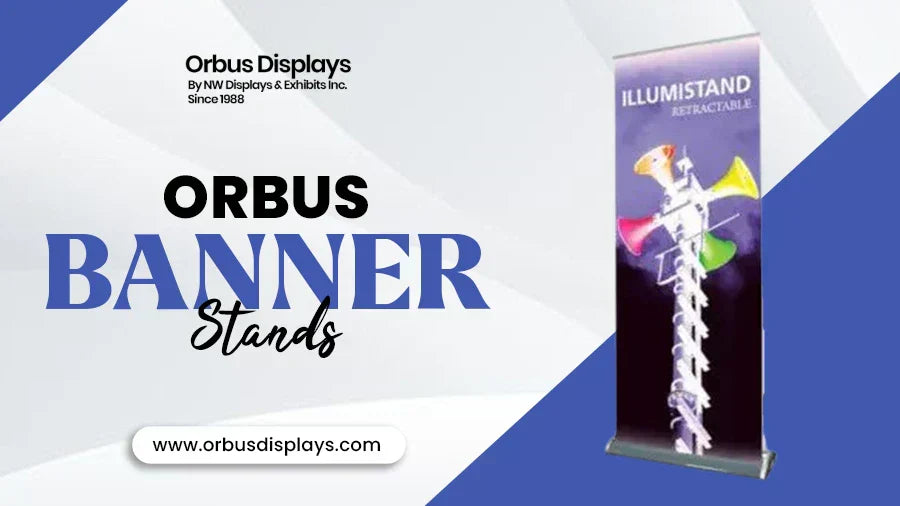 Orbus banner stands