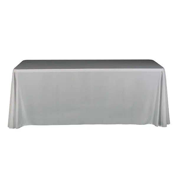 Premium 3-Sided Economy Table Covers - Unprinted Economy table covers