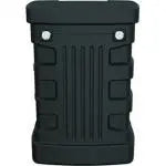 Orbus OCX Trade Show Shipping Case with Wheels 23.5"x13"x35.75" high Orbus OCX shipping case