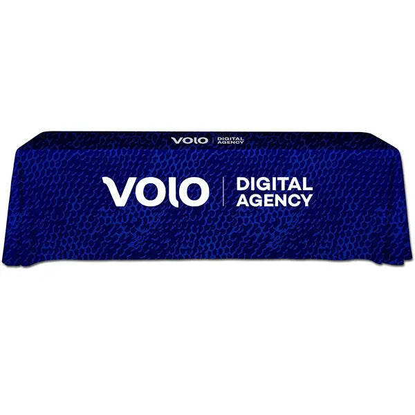 Economy Table Covers with Full Color Graphics Full Size table throws