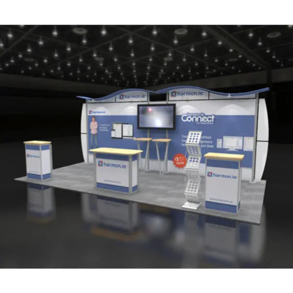 Linear Rectangle Display Table Orbus Display Counters