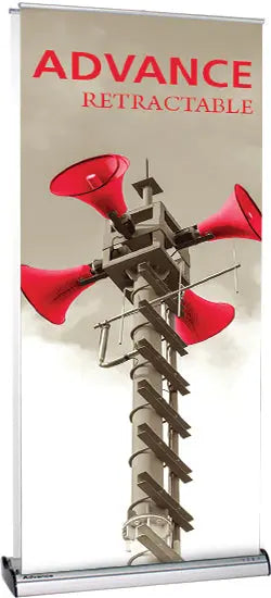 Advance Double-Sided Retractable Banner Stand   31.5"W Orbus Advance Banner Stand