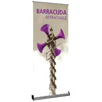 Barracuda 1200 Retractable Banner Stand  47.5" W Orbus Barracuda Banner Stand