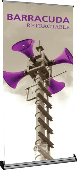 Barracuda 920 Retractable Banner Stand   35.5"W Orbus Barracuda Banner Stand