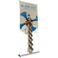 Blade Lite 920 Retractable Banner Stand   33.5"W Orbus Banner Stands