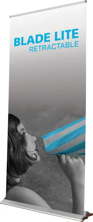 Blade Lite 1000 Retractable Banner Stand  39.5"W Orbus Banner Stands
