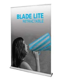 Blade Lite 1500 Retractable Banner Stand 59"W Orbus Banner Stands