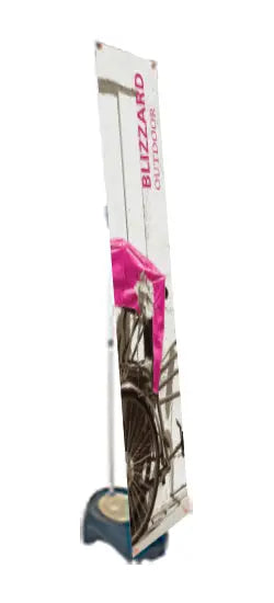 Blizzard Outdoor Banner Stand Orbus Blizzard Display