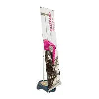 Blizzard Outdoor Banner Stand Orbus Blizzard Display