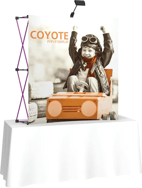 Orbus Coyote Tabletop Display Replacement Panels Orbus Coyote Pop Up Displays