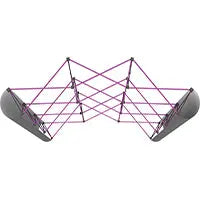 8' Coyote Pop Up Display Front Mural Kit, Fabric End Caps Orbus Coyote Displays