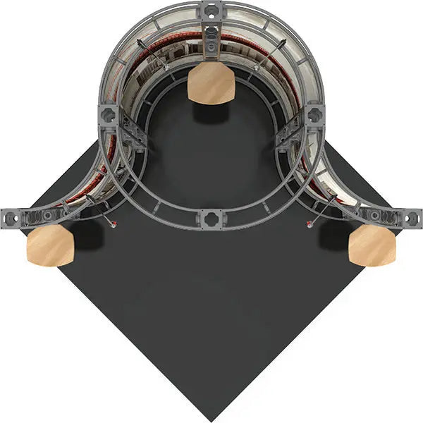 Cygnus 2 10' x 10' Truss Display (Corner Unit) Orbus Orbital Truss Displays