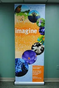 Imagine 800 Retractable Banner Stand   31.5W Orbus Imagine retractable Banner stand