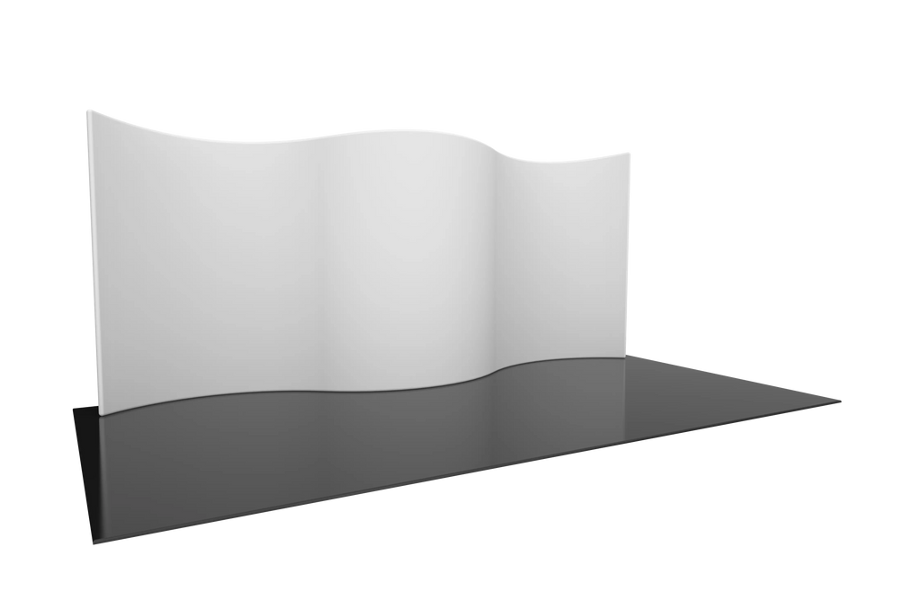 FORMULATE DESIGNER SERIES 20FT FABRIC BACKWALL KIT 01 Orbus Formulate Fabric Displays