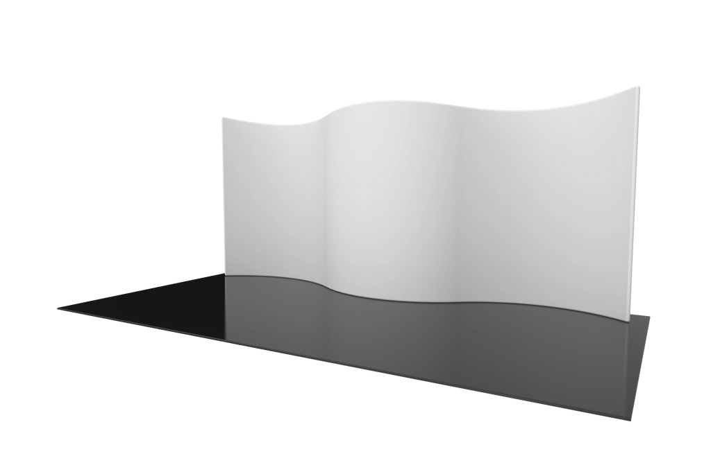 FORMULATE DESIGNER SERIES 20FT FABRIC BACKWALL KIT 01 Orbus Formulate Fabric Displays