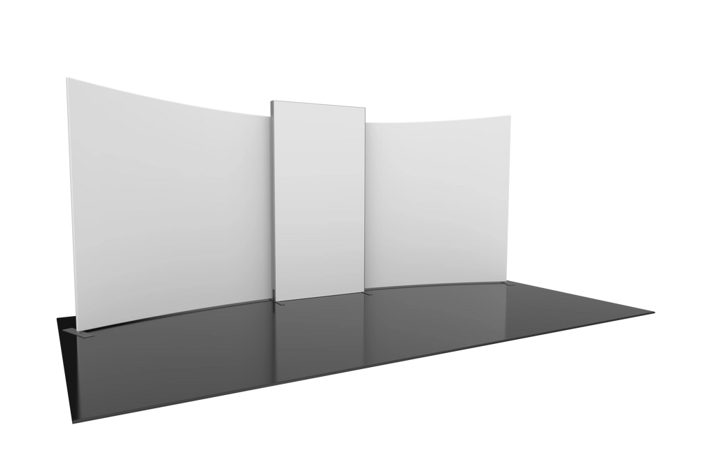 FORMULATE DESIGNER SERIES 20FT FABRIC BACKWALL KIT 02 Orbus Formulate Fabric Displays