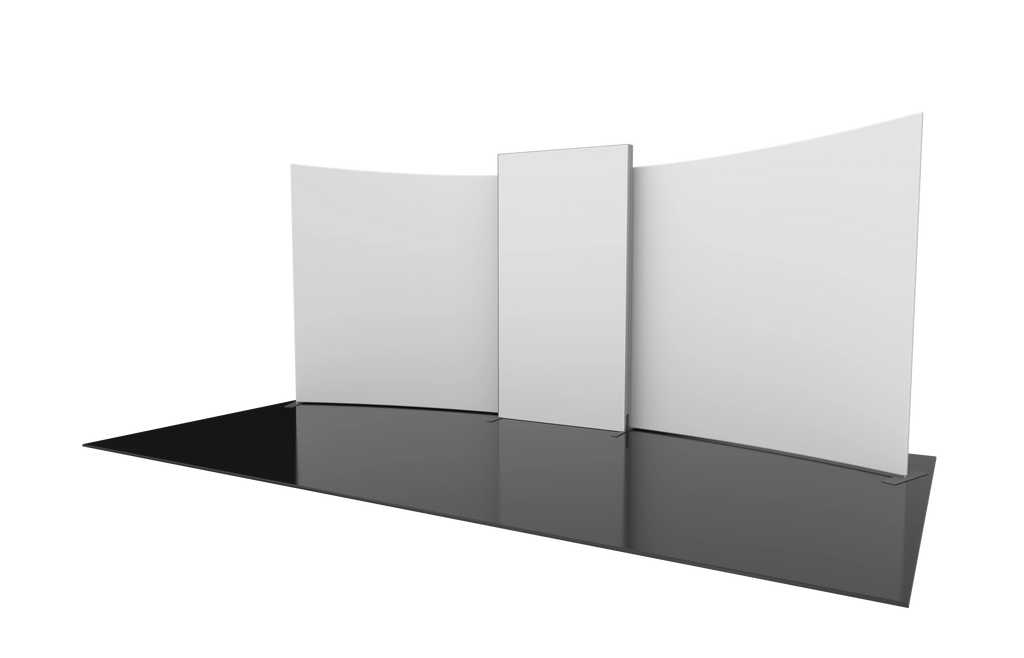 FORMULATE DESIGNER SERIES 20FT FABRIC BACKWALL KIT 02 Orbus Formulate Fabric Displays