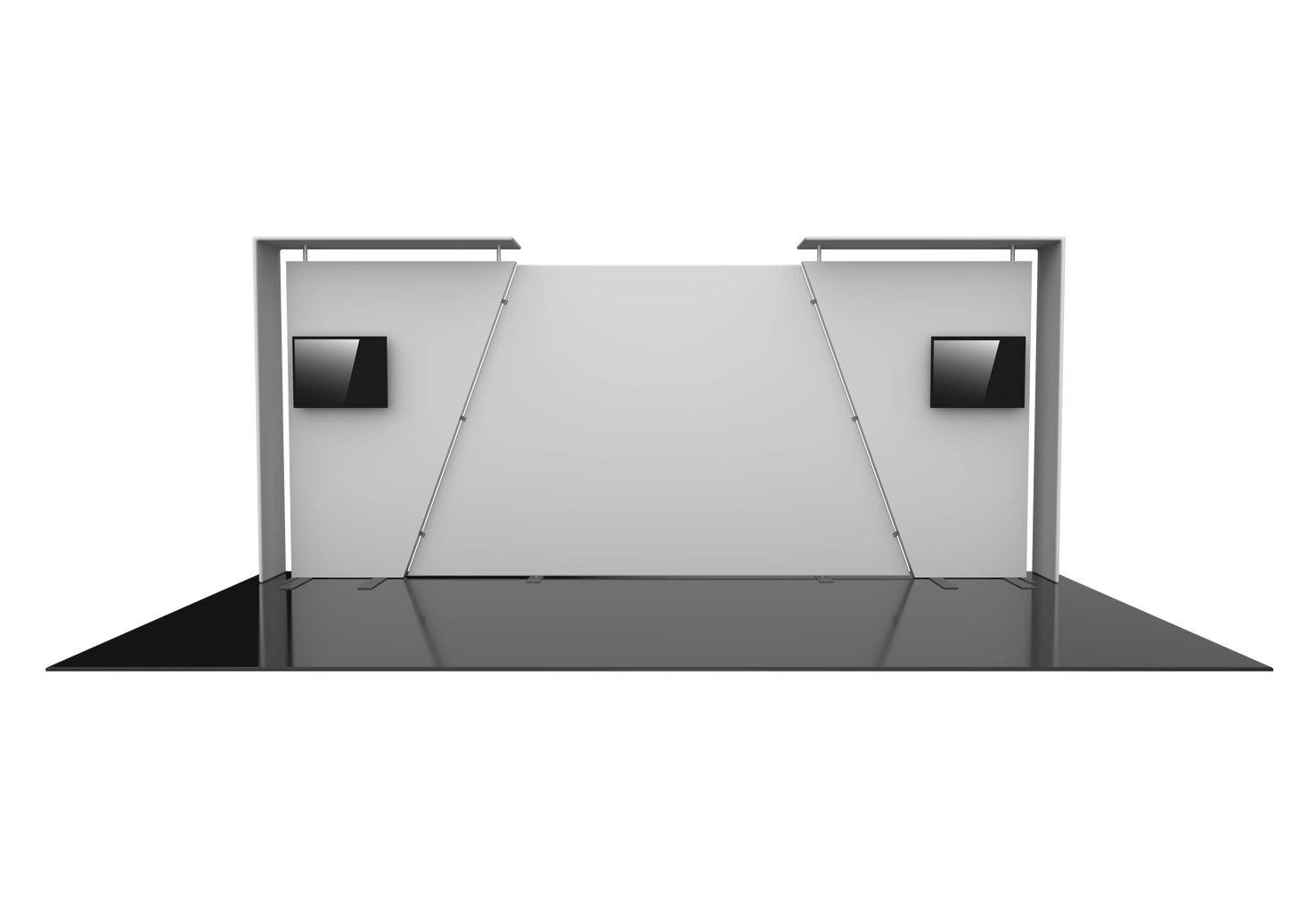 FORMULATE DESIGNER SERIES 20FT FABRIC BACKWALL KIT 07 Orbus Formulate Fabric Displays