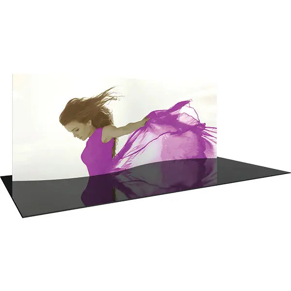 Formulate Master 20' WSC1 Serpentine Tension Fabric Display Orbus Formulate Fabric Displays