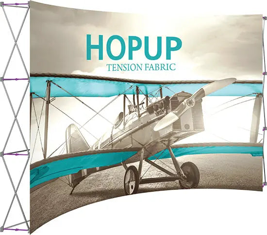 15' Hopup  Display Replacement Fabric Graphics Orbus Hop Up Fabric Displays