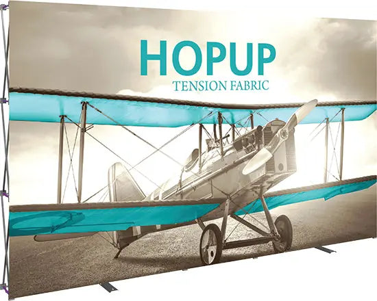 15' Hopup  Display Replacement Fabric Graphics Orbus Hop Up Fabric Displays