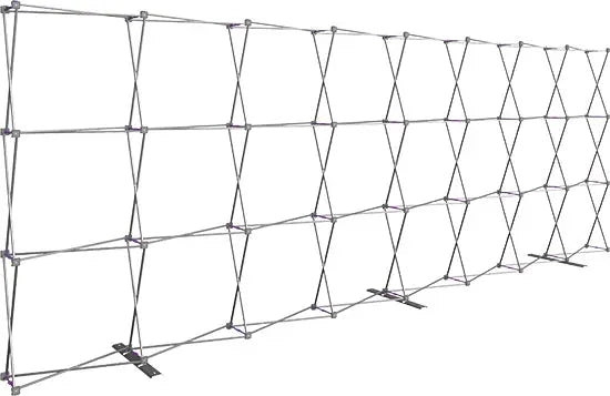 20' Hopup Straight Tension Fabric Displays Orbus Hop Up Fabric Displays