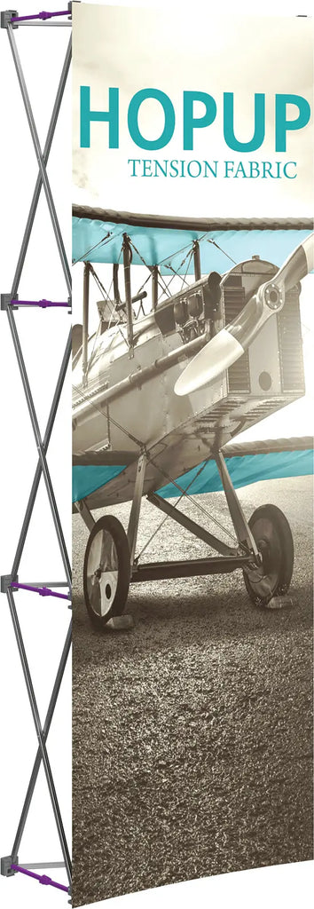 2.5' Hopup Tower Display Replacement Fabric Graphics Orbus Hop Up Fabric Displays