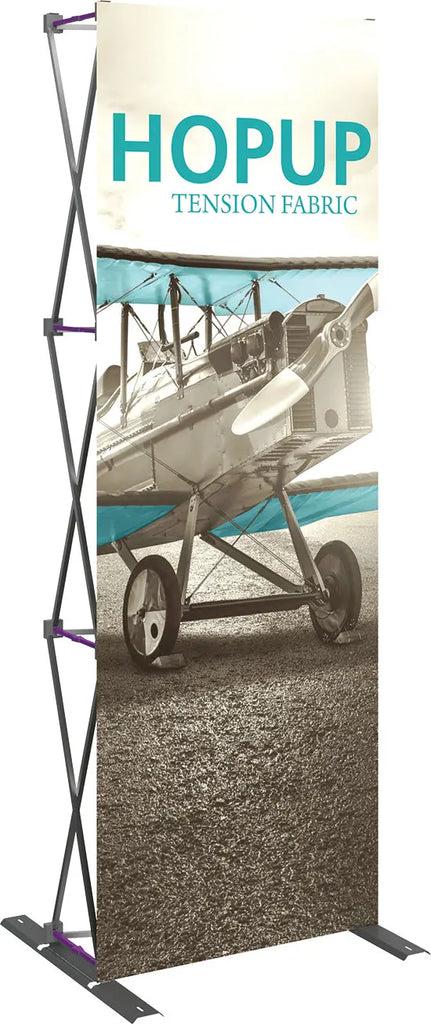 2.5' Hopup Tower Display Replacement Fabric Graphics Orbus Hop Up Fabric Displays
