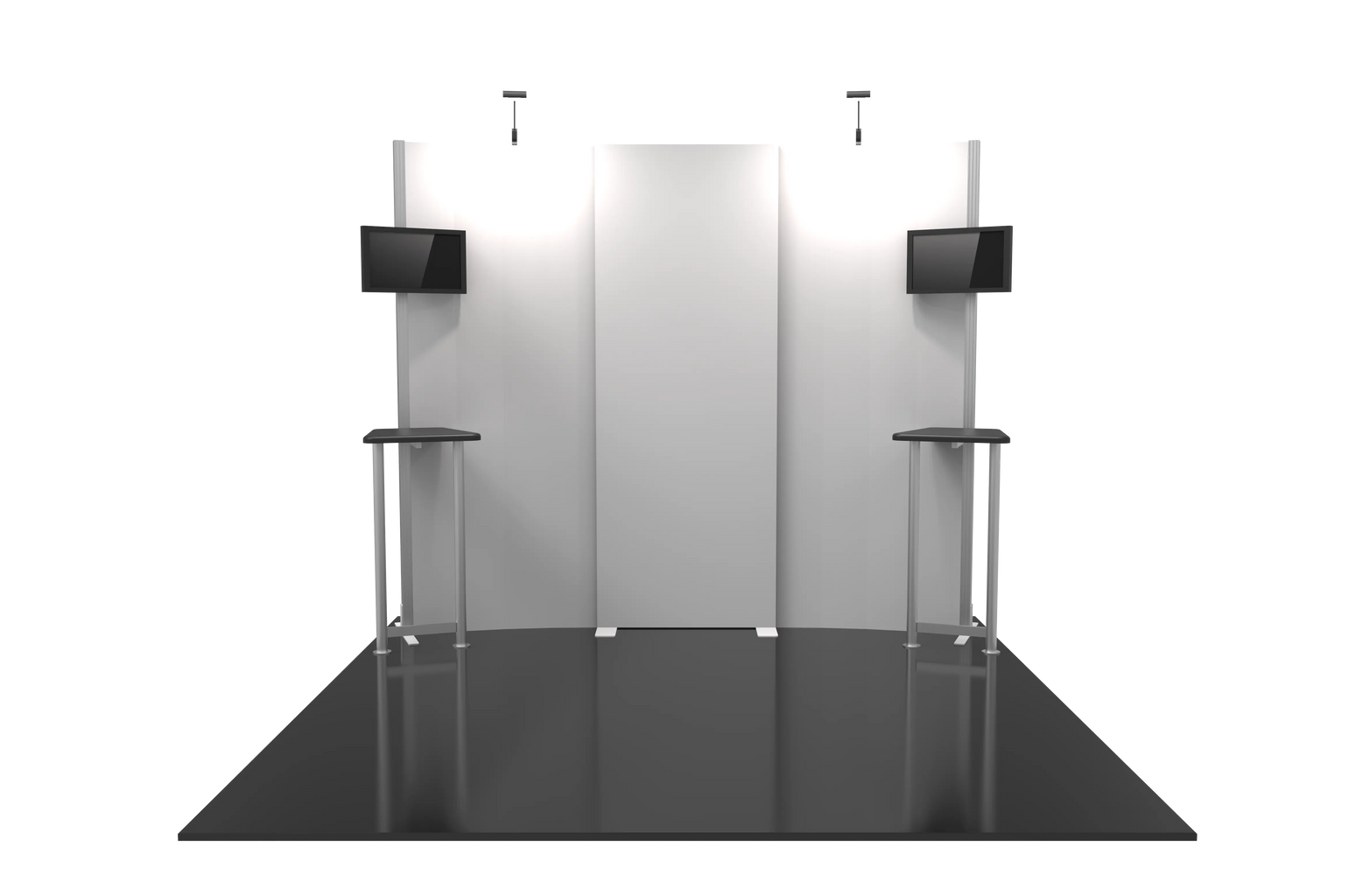 HYBRID PRO 10FT MODULAR BACKWALL KIT 01 Orbus Formulate Fabric Displays