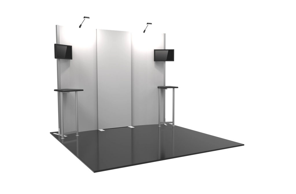 HYBRID PRO 10FT MODULAR BACKWALL KIT 01 Orbus Formulate Fabric Displays