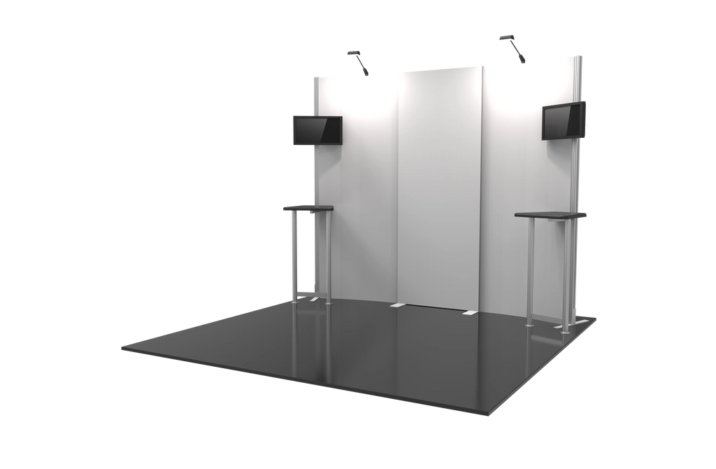 HYBRID PRO 10FT MODULAR BACKWALL KIT 01 Orbus Formulate Fabric Displays