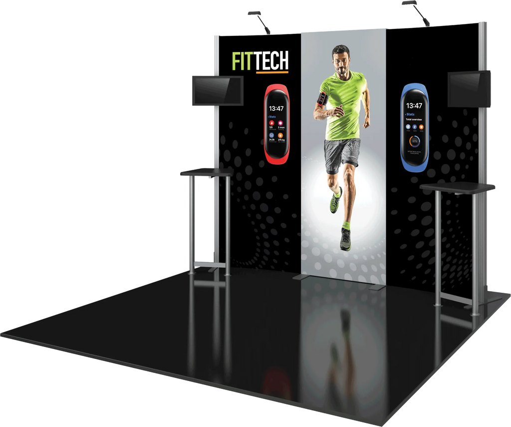 HYBRID PRO 10FT MODULAR BACKWALL KIT 01 Orbus Formulate Fabric Displays