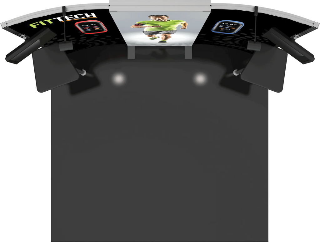 HYBRID PRO 10FT MODULAR BACKWALL KIT 01 Orbus Formulate Fabric Displays