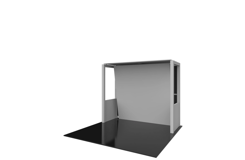 HYBRID PRO 10FT MODULAR BACKWALL KIT 04 Orbus Formulate Fabric Displays
