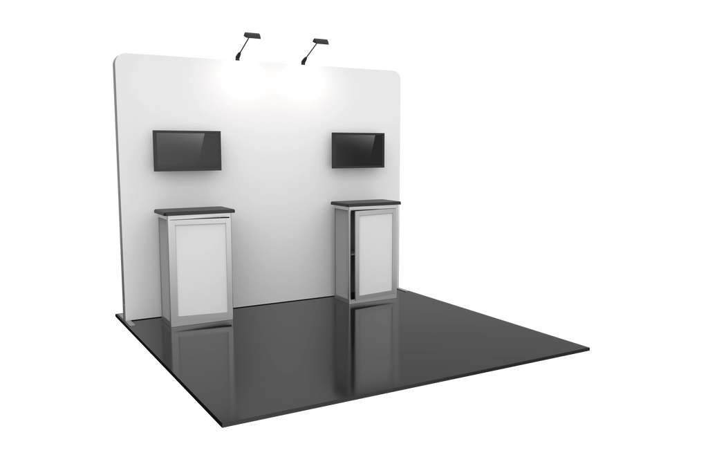 HYBRID PRO 10FT MODULAR BACKWALL KIT 06 Orbus Formulate Fabric Displays