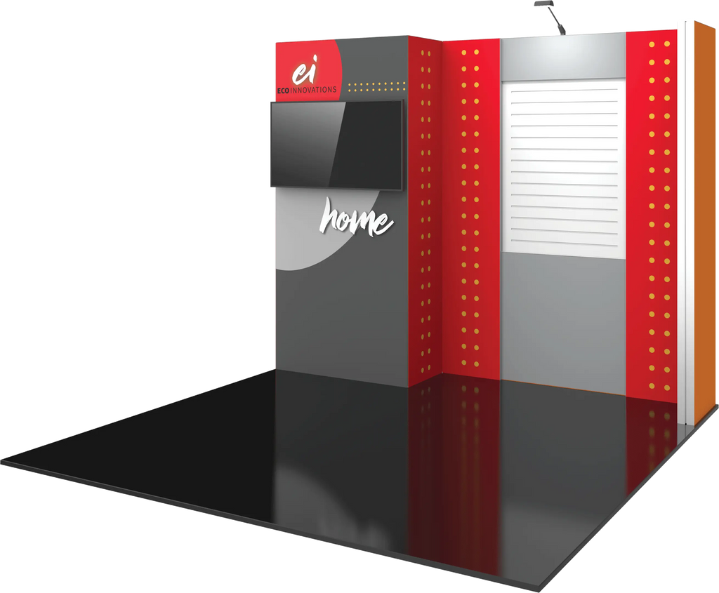 HYBRID PRO 10FT MODULAR BACKWALL KIT 34 Orbus Formulate Fabric Displays