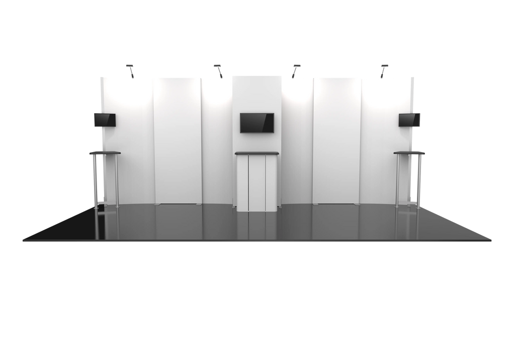 HYBRID PRO 20FT MODULAR BACKWALL KIT 09 Orbus Formulate Fabric Displays