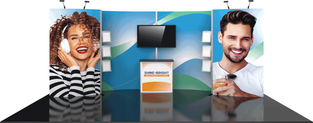 HYBRID PRO 20FT MODULAR BACKWALL KIT 10 Orbus Formulate Fabric Displays
