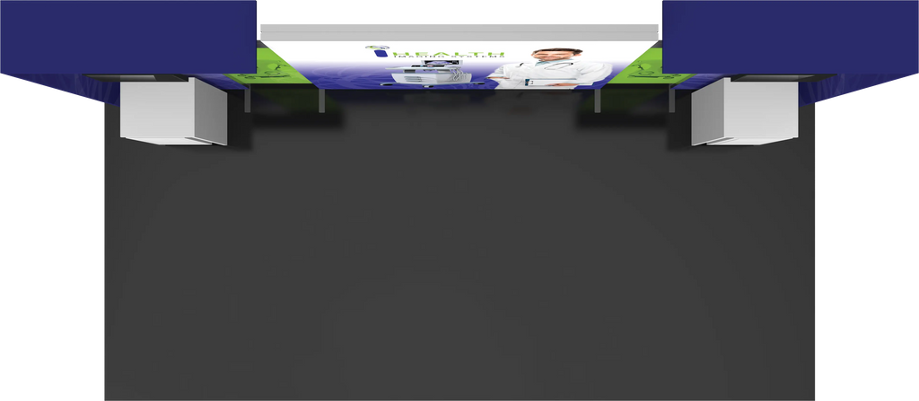 HYBRID PRO 20FT MODULAR BACKWALL KIT 11 Orbus Formulate Fabric Displays