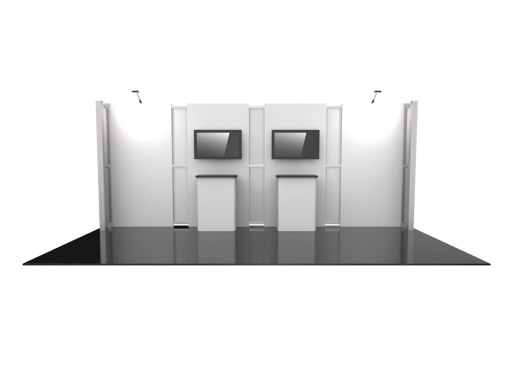 HYBRID PRO 20FT MODULAR BACKWALL KIT 13 Orbus Formulate Fabric Displays