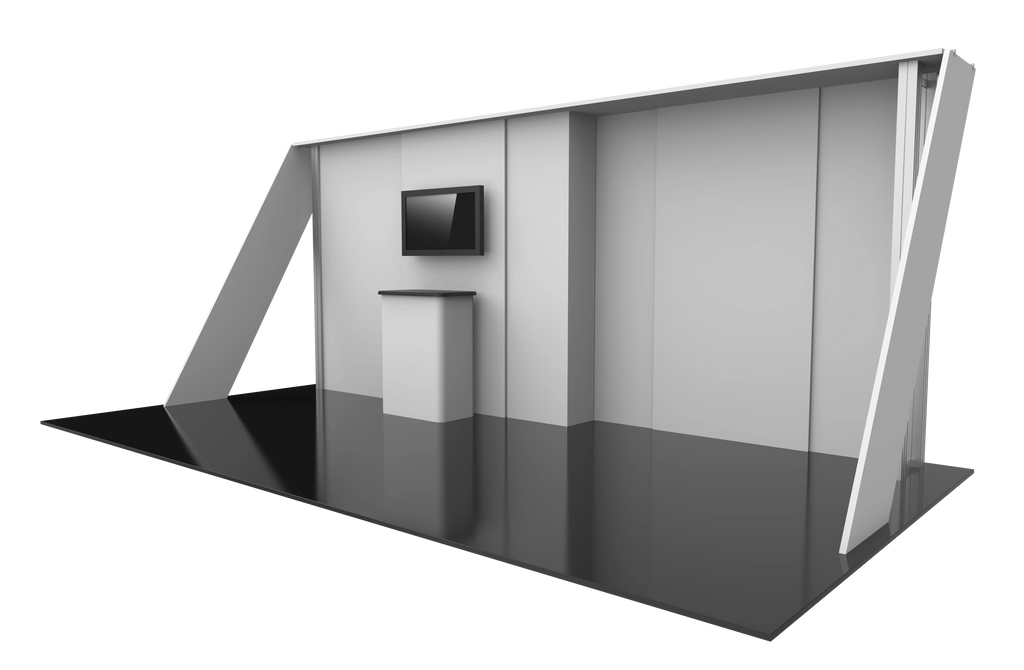HYBRID PRO 20FT MODULAR BACKWALL KIT 15 Orbus Formulate Fabric Displays