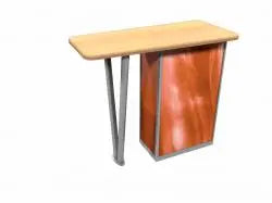 Linear V-Leg Rectangular Display Table Orbus Linear Display accessories
