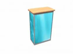 Linear Small Rectangular Display Table Orbus Displays