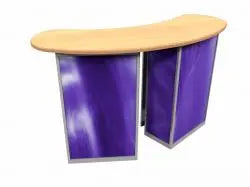 Linear Large Curved Double Counter Orbus Linear Displays